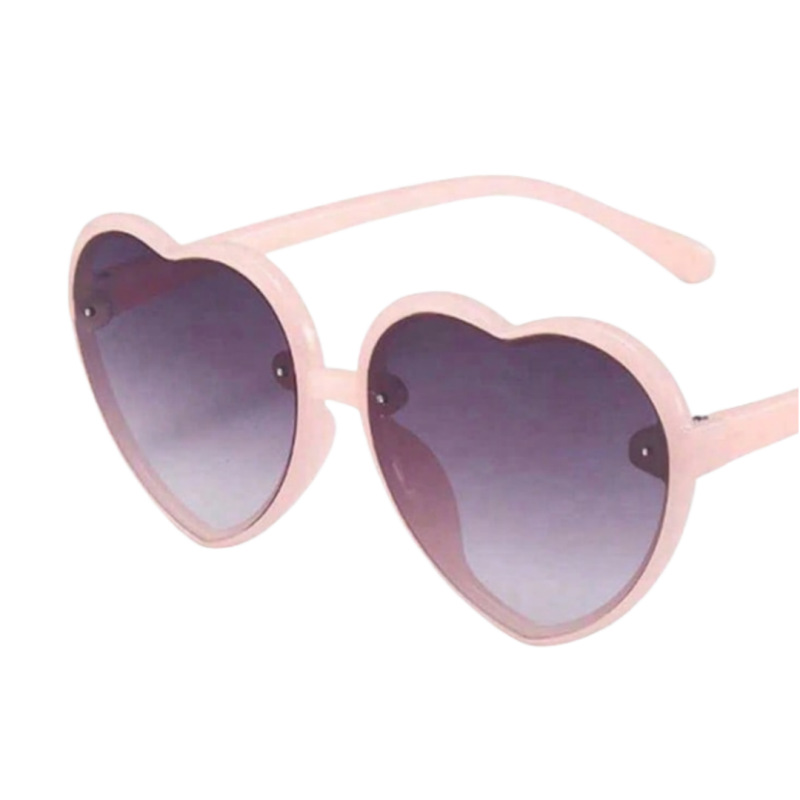 Nuevas gafas de sol infantiles personalizadas de Raine, estilo coreano retro, con montura en forma de corazón y diseño de abejita, gafas de sol infantiles a la moda.