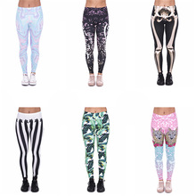 �����޻�������ӡ���ŷֿ�����˶��٤�����׿�Ůleggings��ó