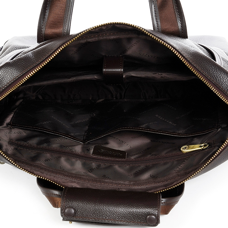 ペルシャダントン男性バッグビジネス男性ハンドバッグ横型シングルショルダーバッグ本革ブリーフケースパソコンバッグ