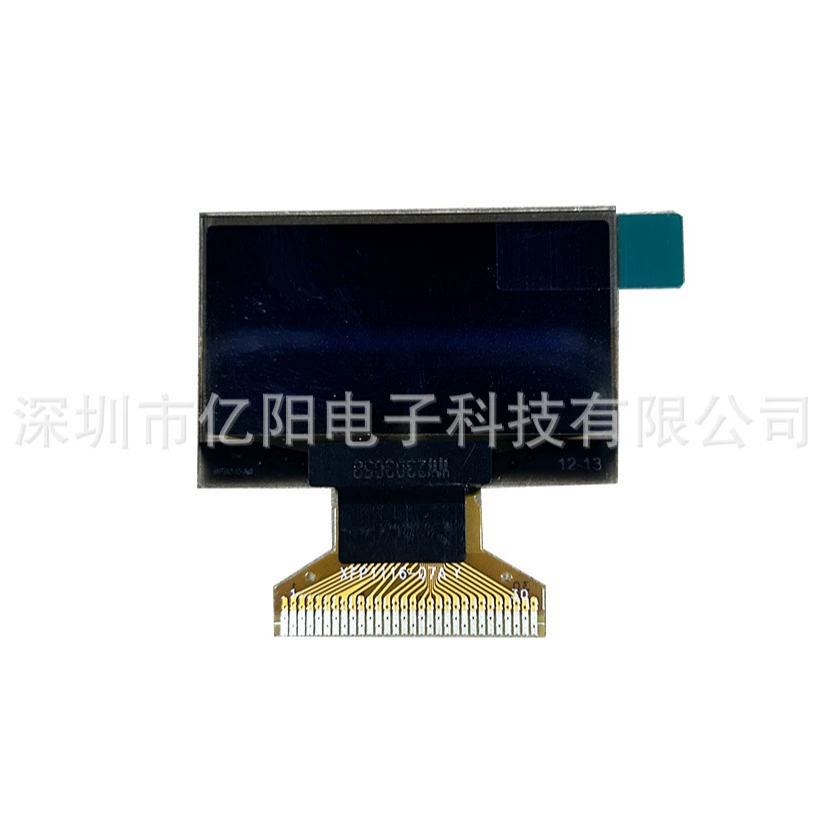 OLED дисплей (YY) SH1106 1.3-дюйма 128×64, 30-контактный FPC, 3.3 В, -40–+85°C