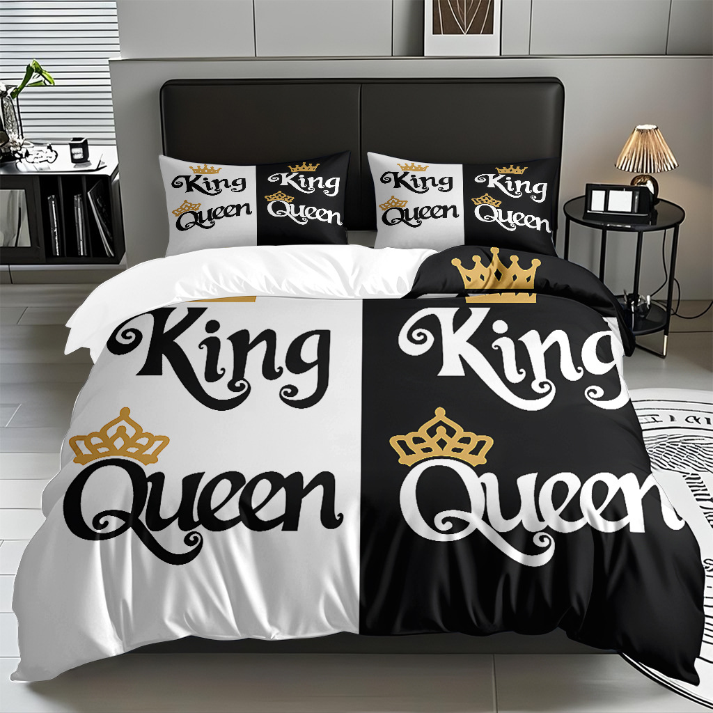 Explosiones transfronterizas en casa venta caliente King letras digitales impresión polirido kit fuente fábrica TEMU / JIT