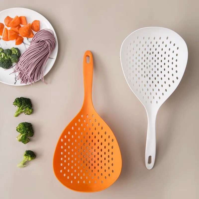 Cocina doméstica de cocina de fideos de cocción resistente a altas temperaturas, filtro de fideos de cocción, fideos de cocina de fideos de cocina, pellizco de drenaje de agua, cucharas de cocina de pesca