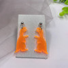 Acrylic dinosaur, pendant, earrings, European style, handmade, Birthday gift