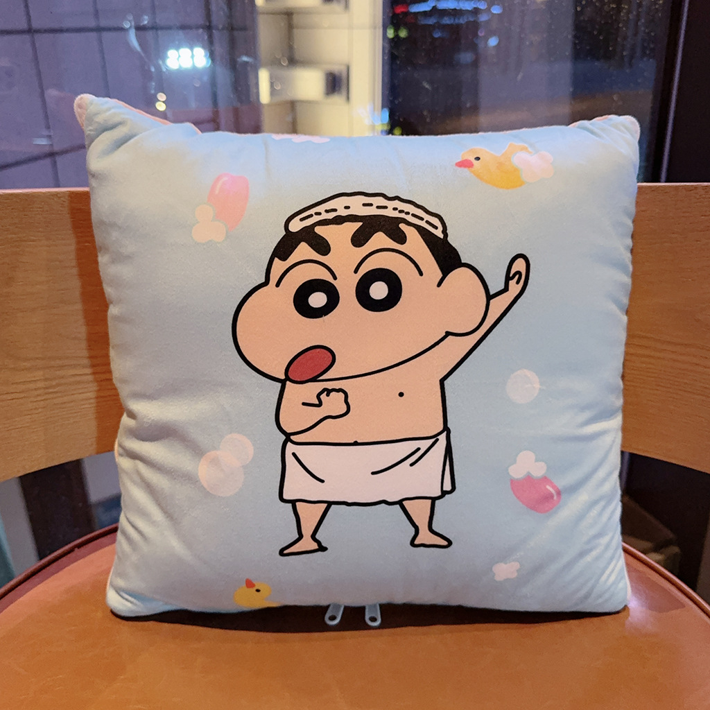 파란색 배경 Xiaoxin 에어컨 이불 [목욕]