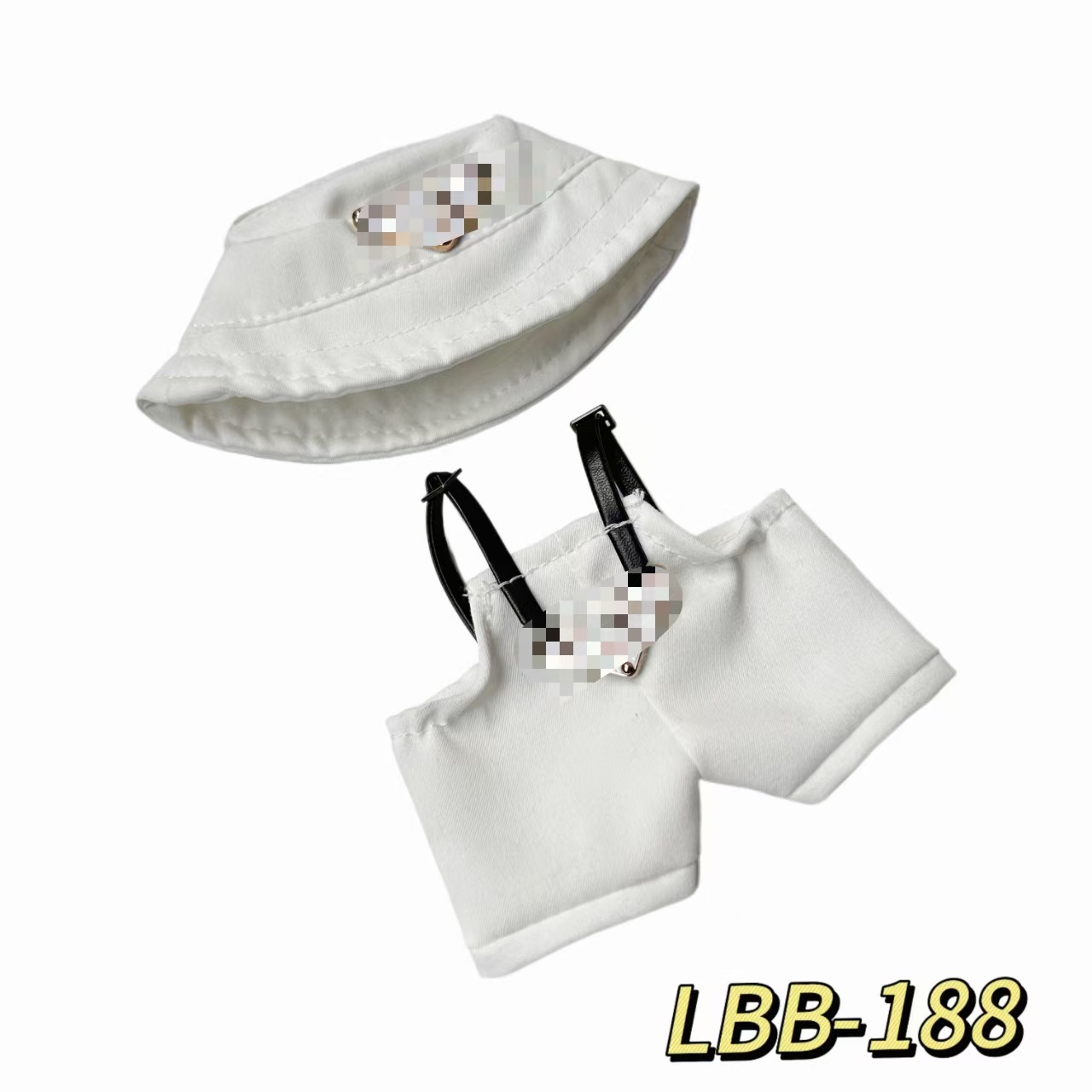 17 cm LABUBU una y dos generaciones de muñecas de polilla universal caja ciega fiesta pequeña falda de viento serie de accesorios de ropa de bebé