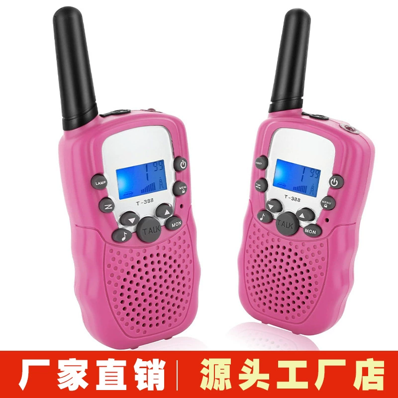 3 км дальнего разговора родитель-ребенок интерактивная игрушка T388 детская рация поддержка LOGO цветная коробка на заказ