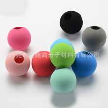 厂家供应EVA彩色弹射玩具 跳绳球 尺寸可选 研磨成型 海洋球批发