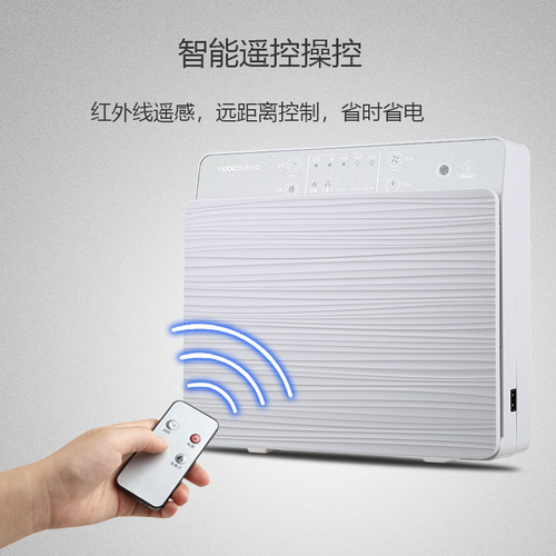 Foreign Trade Nobik Wall-mounted Household UV Sterilization and Disinfection Machine with Negative Ion Formaldehyde Air Purifier