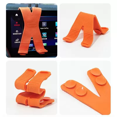 suction cup flexible phone holder, portable foldable design, Car phone holder