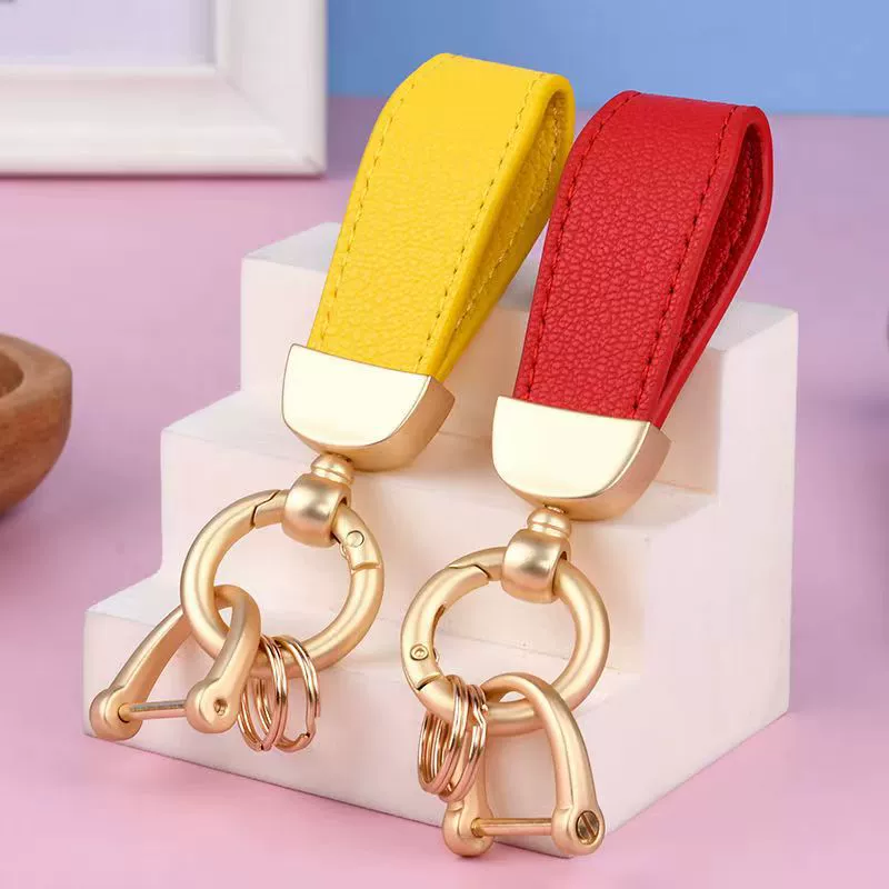 Автомобильный брелок веревка кожаная полоса короткая милая простая французская Редька аксессуары для головы кулон Многофункциональный Анти-потерянный