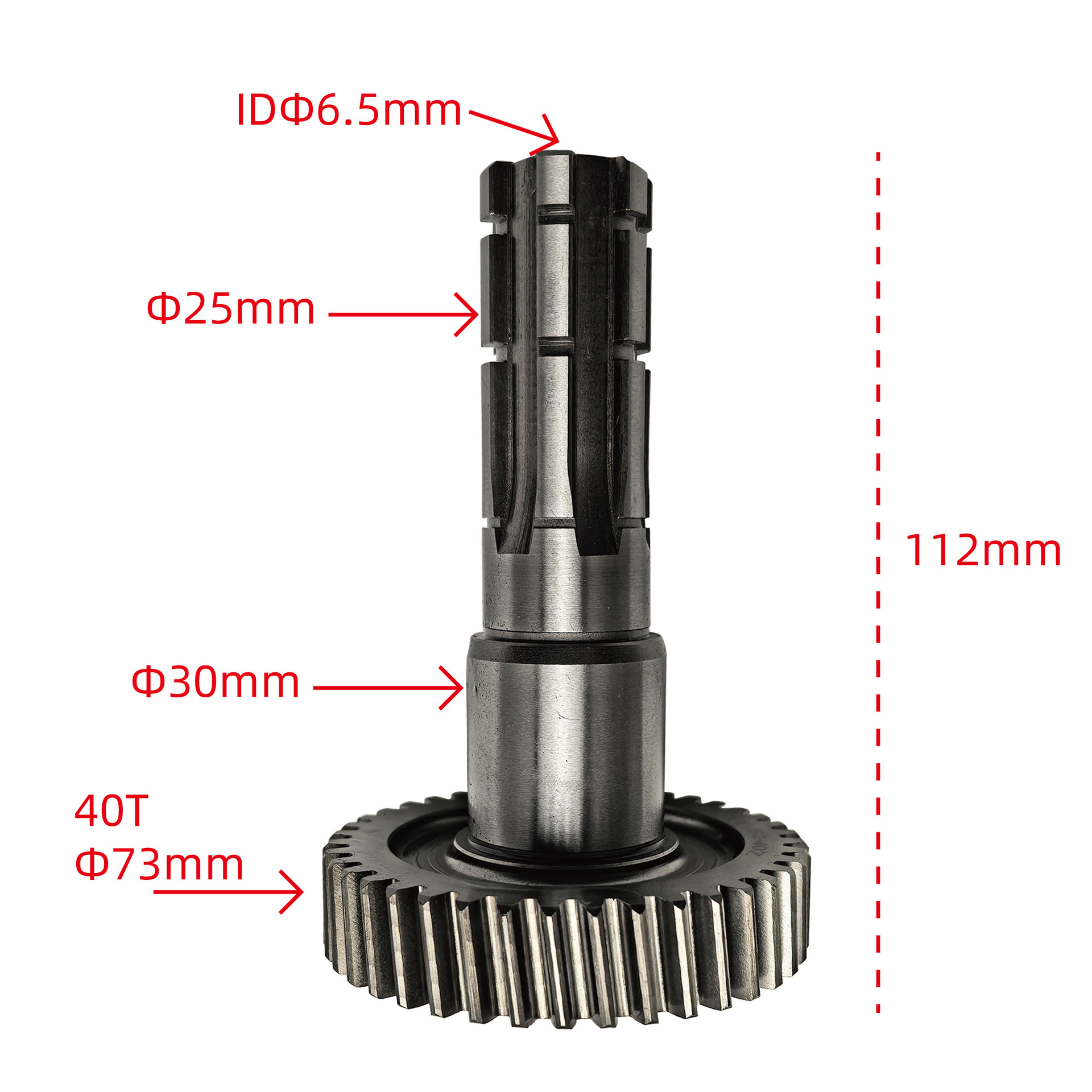 Atv Go-Kart Reverse Gear Engine Parts Atv-150/180/200 Output Shaft 35T40T112Mm