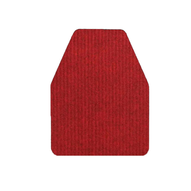 더블 스트라이프 버건디 PVC 바닥