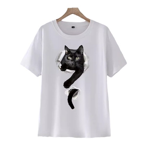 Women's Short Sleeve TEMU Independent Store T-Shirt Full Handover for Review and Distribution