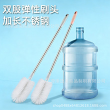 厂家纯净水桶刷双刷头水桶刷洗桶清洁器矿泉水桶刷长柄桶装水清洁