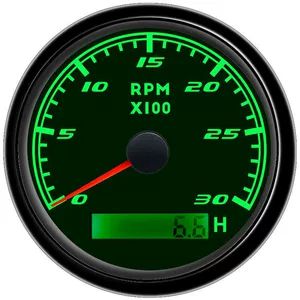 Yüksək dəqiqlikli rəngli taxometr, generator W-terminal, avtomobil, yaxta, motosiklet üçün.