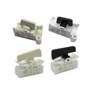 Screw Hole Fixing 43.409 White Pse Certified Bjb Knife-Shaped Head Cover Table Lamp Switch Ship-Shaped Lamp Switch