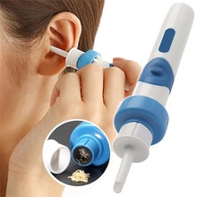 兒童吸耳器耳朵清潔器軟頭發光成人電動震動吸耳屎掏耳器挖耳勺