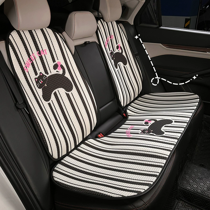 BMW, мультяшное милое сиденье, набор четыре сезона, кот, 3x