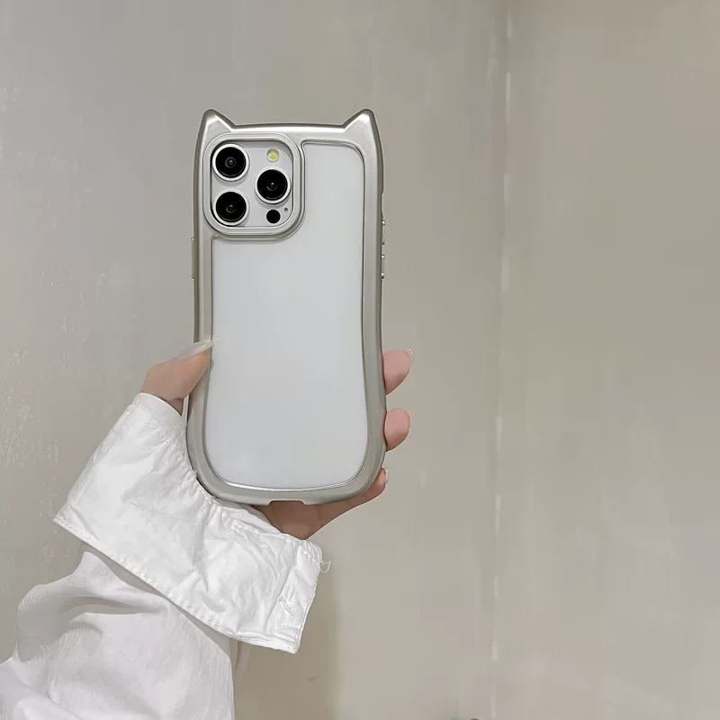 Чехол для телефона совместимый с Apple iPhone 17, серебро, чехол для телефона, 16promax, защита от падения