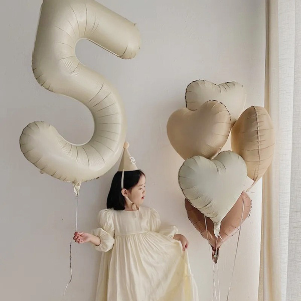 Brand creamy digital solid color children's atmospheric balloon