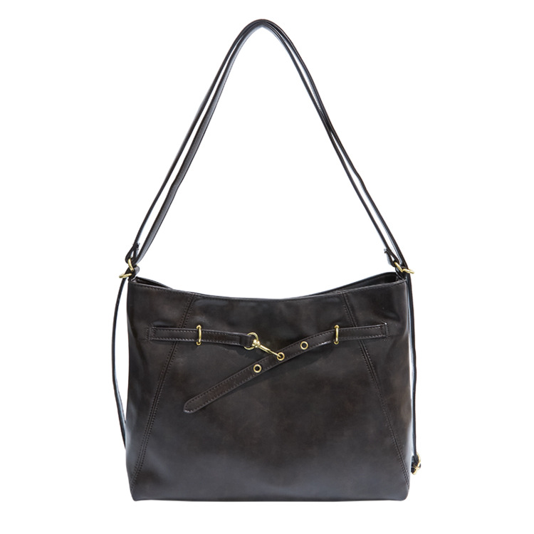 Suede Retro Minimalist Tote Bag - Large Capacity Multifunctional Backpack For Women, Commuting & Campus - Thumbnail 8