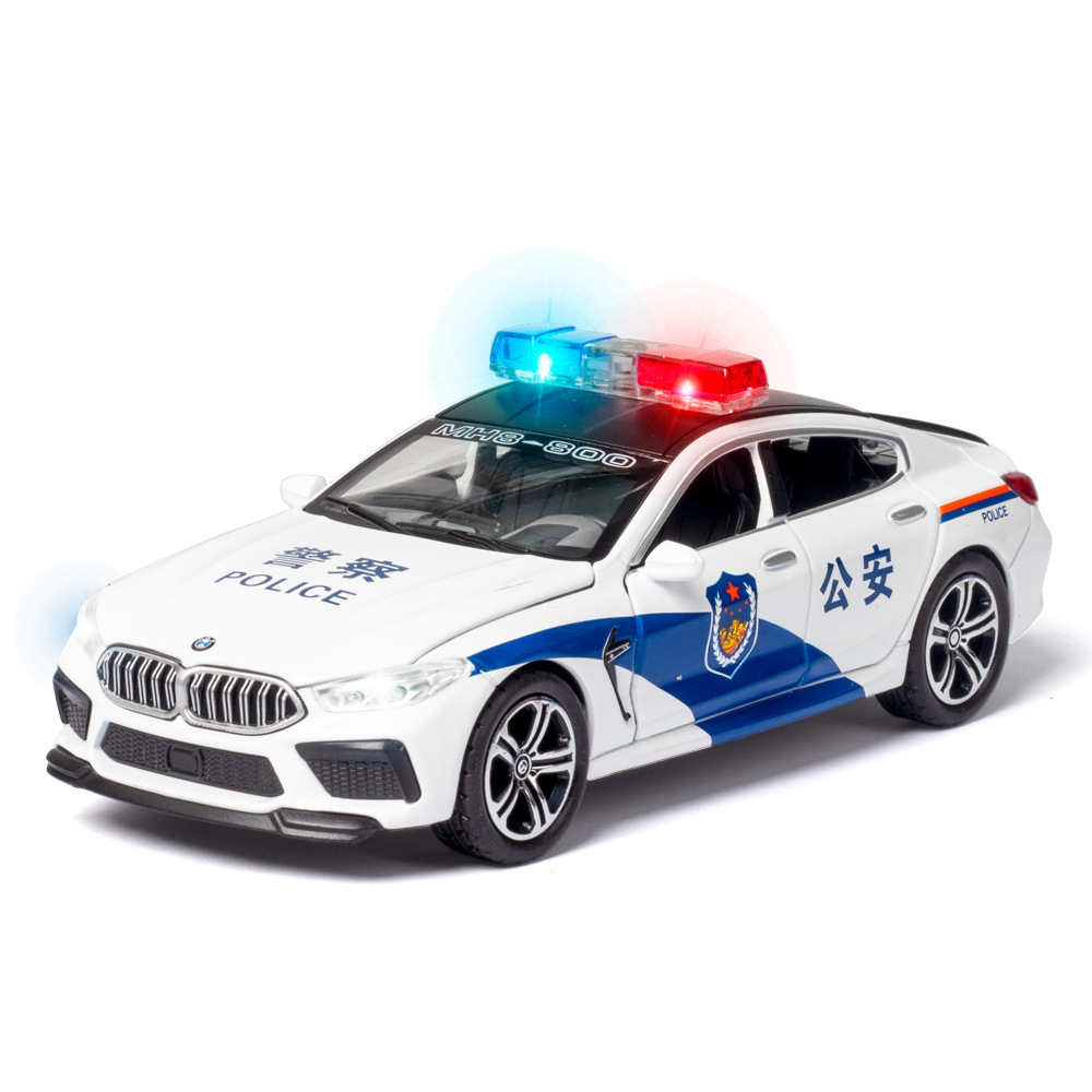 （盒裝）回力仿真1比32馳美M8合金汽車模型擺件兒童玩具直播代發