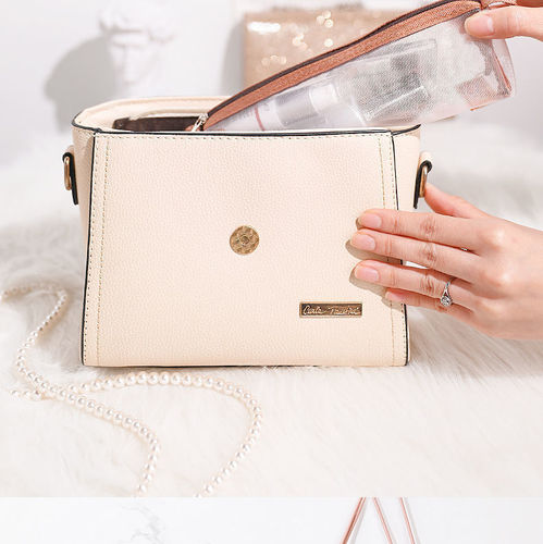 Portable cosmetic bag, large-capacity travel toiletry bag for girls, makeup and skin care products, dormitory storage bag, cosmetic bag