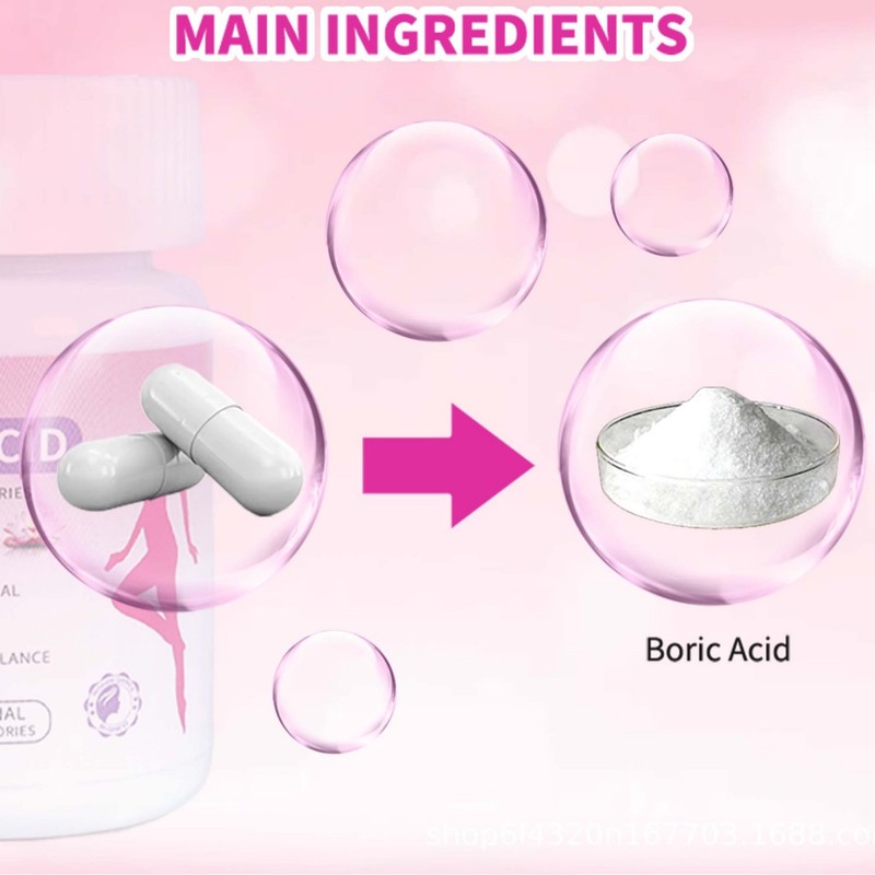Boric Acid yoni pops Vaginal suppositories硼酸胶囊现货跨境|undefined