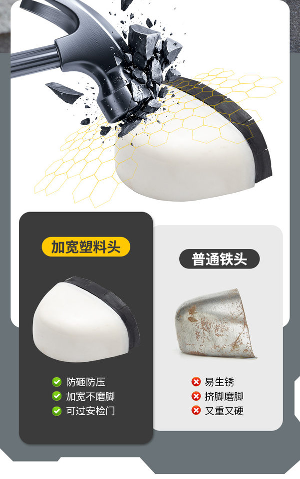 Giày bảo hộ lao động cổ thấp thoáng khí bốn mùa, chống va đập, chống đâm xuyên, cách điện 10KV, nhẹ và tiện lợi — 38*Đen*8001 Mẫu bốn mùa, 38*Đen*8001 mẫu lưới lớn, 39*Đen* 8001 Bốn Mùa, 39*Đen*8001 Mẫu lưới lớn chi tiết 8