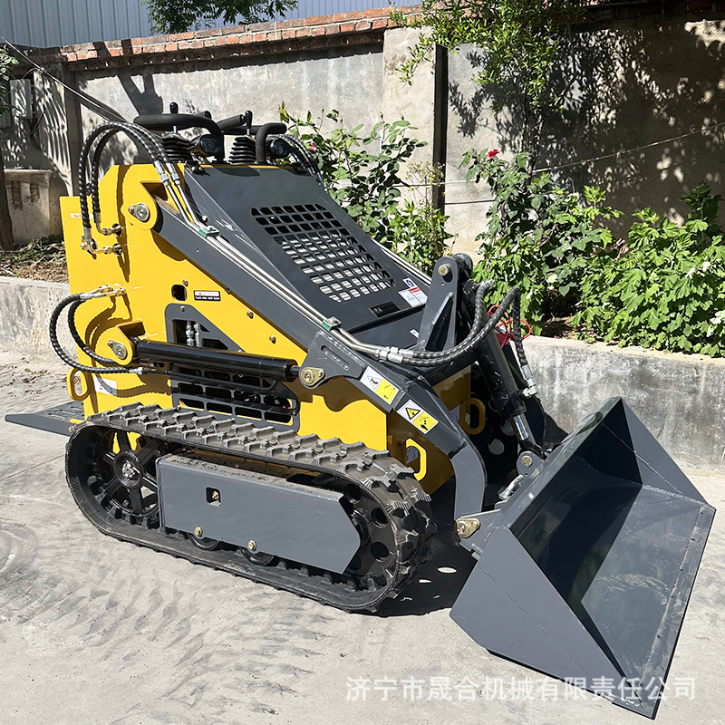 履带式小型滑移装载机 小型工矿小空间操作旋转式小滑移