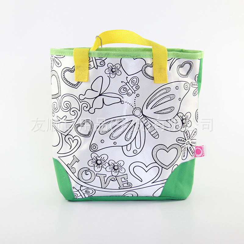 Cartoon Cute Children's Portable Canvas Bag