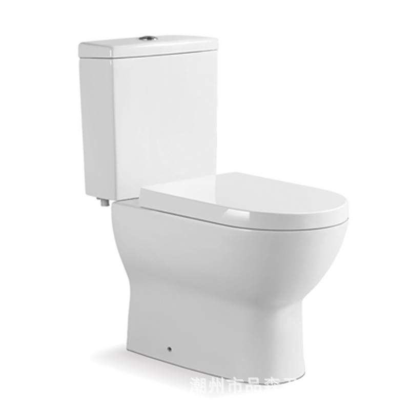 Export Africa and Middle East Split Toilet, Direct Flush Floor Drain 250mm, Wall Drain 180mm, Hot-Selling Manufacturer Wholesale