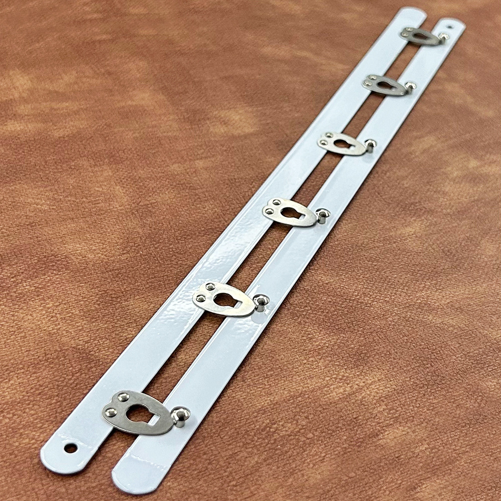 服装辅料塑身衣钢排扣 6扣30cm挂镀宫廷束身衣排扣不锈钢喷漆搭扣