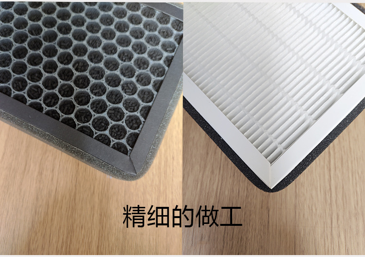 Suitable for Tesla Model3Y air conditioning filter cn95 odor removal purification filter HEPA activated carbon filter