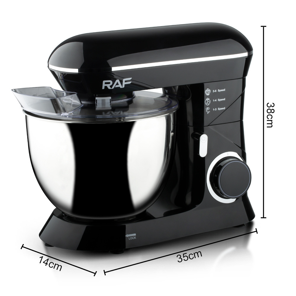 RAF chef machine, stainless steel, high-power dough kneader