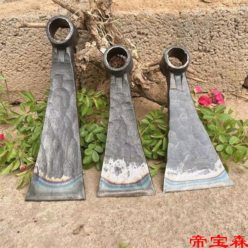 manual automobile connecting rod thickening Hoe Pickaxe Hoe Farm tools Root Pits gardening