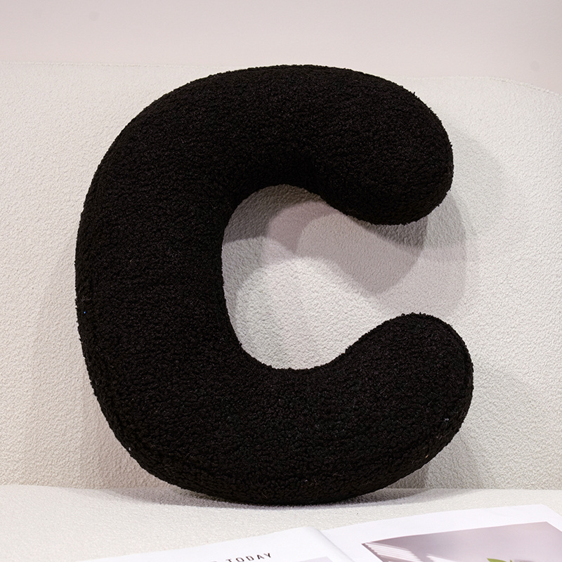 Cojín de Peluche con Forma de Letra de Felpa Decorativo para Fotografía image 9