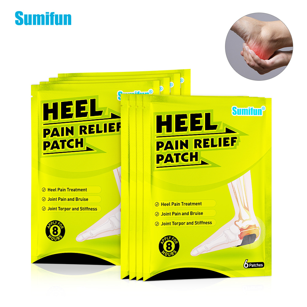Aliexpress Sumifun 6 Pieces/Pack Heel Care Patch Sole Joint Plaster Heel Patch K06801 Chinese Medicine