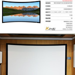 经科 JK弧形画框投影幕布N4-AT/CW1纳米高清编织透声幕投影机幕布