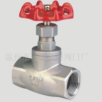 供应不锈钢内螺纹截止阀 J11  J15 丝扣截止阀 重型加厚体