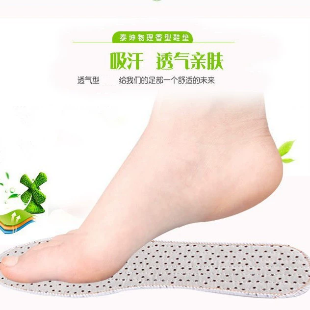 Новая ароматная повседневная стелька для запаха, дышащая и дышащая пот, наслаждаясь здоровой жизнью от подушек для ног