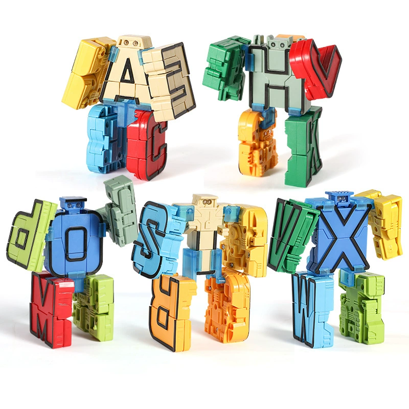 Digital transformer, smart toy, combined constructor for boys, minifigure, King Kong, handmade