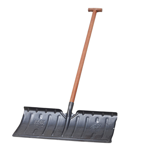 70 cm snow shovel all steel multifunctional thick snow shovel snow removal tool large manganese steel outdoor artifact ice shovel