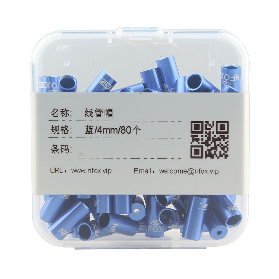 4mm azul 80 piezas/caja