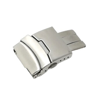 Solid Stainless Steel 304 Watch Accessories Wholesale Safety Buckle Foldableing Buckle Turtle Back Strap Buckle Watch Buckle