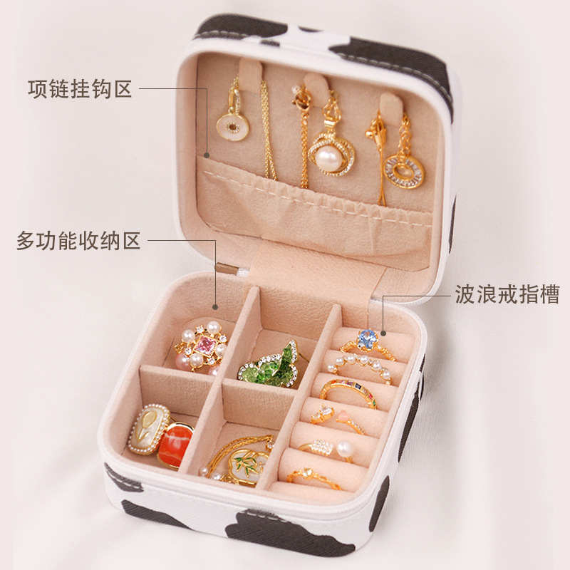 Golden jewelry, handheld storage system, organizer bag, pack, hair accessory, Birthday gift 3