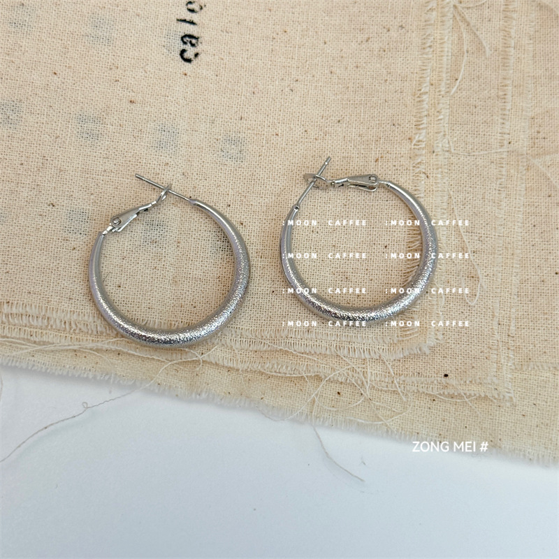 은바늘 - 반투명 은 - 직경 3cm