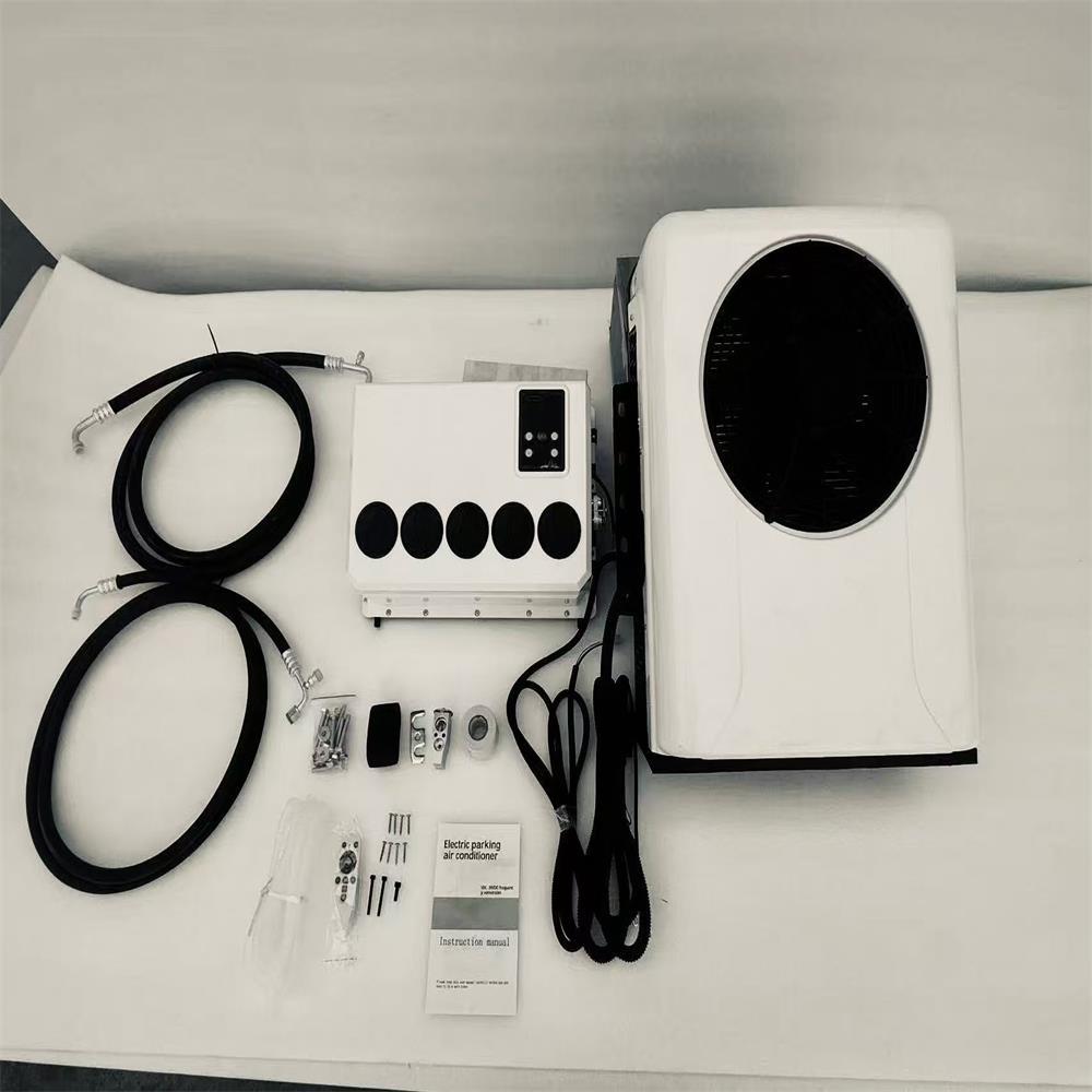 24V new backpack car air conditioner, DC inverter truck sleeper air conditioner, modified 12V RV car air conditioner for cooling