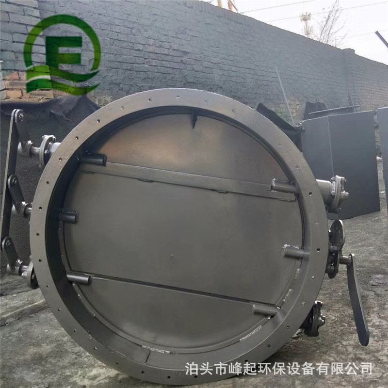 多叶通风蝶阀风机配套百叶风量调节阀D341W管道风量风阀风门厂家