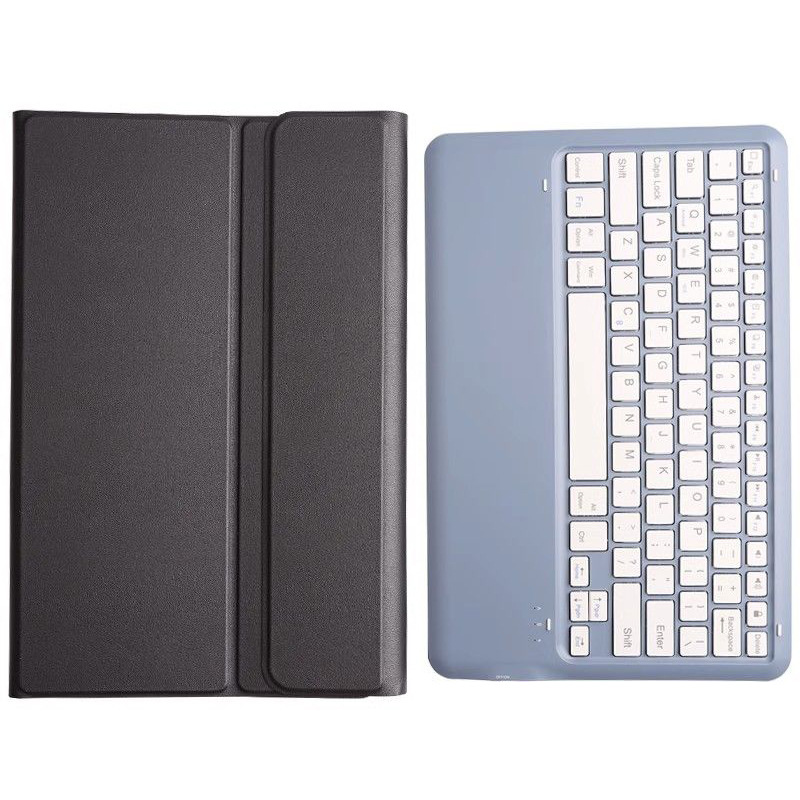 Teclado Bluetooth negro + morado